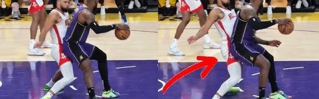 在线体育-只能笑而不语，狄龙直播中被问防守詹姆斯背身单打经典画面